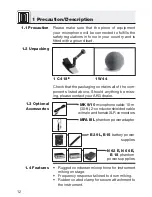 Preview for 12 page of AKG C 418 III User Instructions