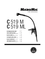 Preview for 1 page of AKG C 519 ML User Instructions