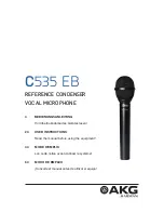 AKG C 535 EB User Instructions preview