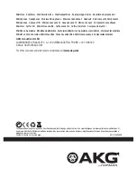 Preview for 67 page of AKG C314 User Instructions