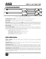 Предварительный просмотр 17 страницы AKG CEQ1/1 Manual