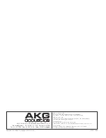 Предварительный просмотр 28 страницы AKG CEQ1/1 Manual