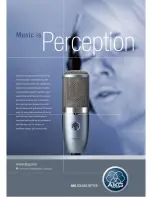 Preview for 6 page of AKG D 11/XLR Catalog