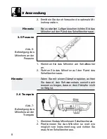 Предварительный просмотр 8 страницы AKG D 409 User Instructions