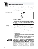 Предварительный просмотр 12 страницы AKG D 409 User Instructions