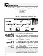 Предварительный просмотр 14 страницы AKG D 409 User Instructions