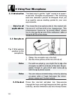 Предварительный просмотр 16 страницы AKG D 409 User Instructions