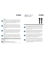 AKG D5 C Quick User Manual preview