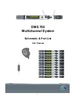 Preview for 1 page of AKG DMS 700 Parts List