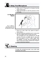 Preview for 12 page of AKG EMOTION D 770 User Instructions