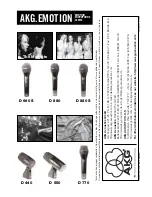 Preview for 15 page of AKG EMOTION D 770 User Instructions