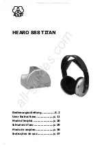 AKG HEARO 888 TITAN User Instructions preview