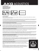 AKG K 28 NC Manual preview