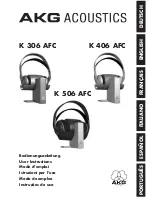 AKG K 306 AFC User Instructions preview