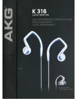 Preview for 3 page of AKG K 316 User Manual