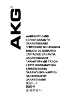 Preview for 12 page of AKG K 316 User Manual