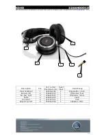 Preview for 1 page of AKG K 540 Parts List