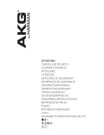 Preview for 2 page of AKG K495 NC Owner'S Manual