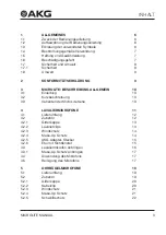 Preview for 3 page of AKG MICROLITE User Instructions