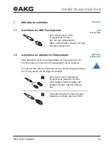 Preview for 35 page of AKG MICROLITE User Instructions