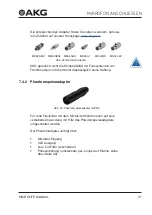 Preview for 37 page of AKG MICROLITE User Instructions