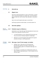 Preview for 38 page of AKG MICROLITE User Instructions