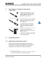 Preview for 85 page of AKG MICROLITE User Instructions