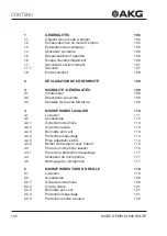 Preview for 102 page of AKG MICROLITE User Instructions