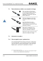 Preview for 136 page of AKG MICROLITE User Instructions