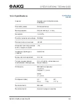 Preview for 151 page of AKG MICROLITE User Instructions