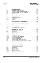 Preview for 154 page of AKG MICROLITE User Instructions