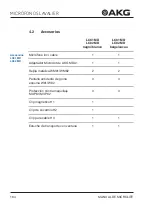 Preview for 164 page of AKG MICROLITE User Instructions