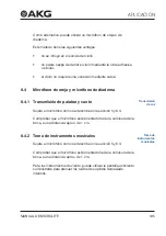 Preview for 195 page of AKG MICROLITE User Instructions