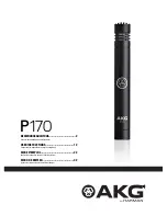 Предварительный просмотр 1 страницы AKG P170 User Instructions