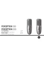 AKG PERCEPTION 120 User Instructions preview