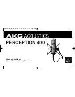AKG PERCEPTION 400 User Instructions preview