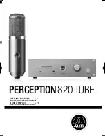 Preview for 1 page of AKG PERCEPTION 820 User Instructions