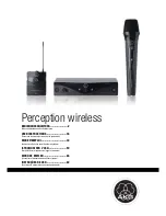 AKG Perception WMS45 User Instructions preview