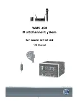 AKG WMS 450 - SERVICE Parts List предпросмотр