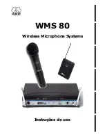 Preview for 66 page of AKG WMS 80 User Manual