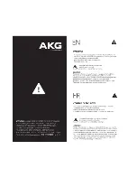 Preview for 4 page of AKG Y50BT Quick Start Manual