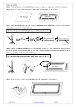 Предварительный просмотр 3 страницы Akia Screens EDGE FREE CLR 2 Series User Manual