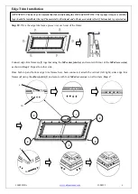 Предварительный просмотр 6 страницы Akia Screens EDGE FREE CLR 2 Series User Manual