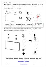 Preview for 8 page of Akia Screens EDGE FREE CLR 2 Series User Manual