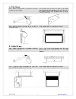 Предварительный просмотр 3 страницы Akia Screens Motorized Series User Manual