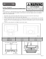 Preview for 11 page of Akicon AK-Hood 30 Installation Manual And User'S Manual