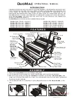 Предварительный просмотр 2 страницы Akiles 541 Instruction Manual