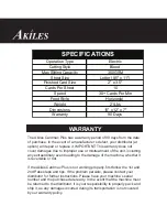 Предварительный просмотр 4 страницы Akiles Cardmac Plus Operational Manual