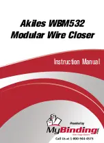 Akiles WBM-532 Operational Manual предпросмотр