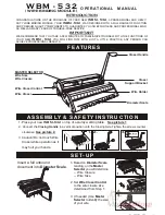 Preview for 2 page of Akiles WBM-532 Operational Manual